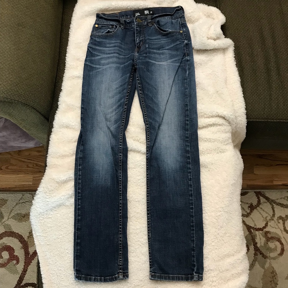 RSQ Blue London Skinny Jeans Size 14 Boys